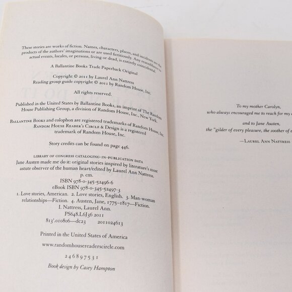 New Jane Austen Made Me Do It Laurel Ann Nattress Trade Paperback Short Stories - Picture 10 of 15